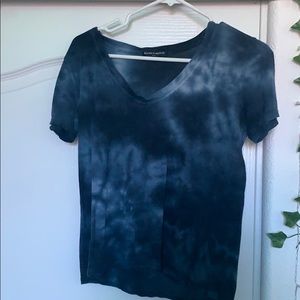 brandy melville tie die crop top